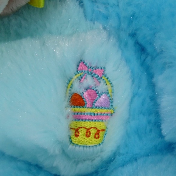 Disney Store Original Mickey Mouse Easter Bunny Rabbit Plush Blue 18” - Picture 6 of 7